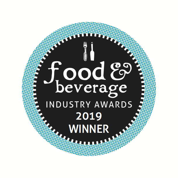 Winner at Food and Beverage 2019 awards